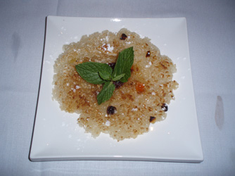 Sweetened Rice Dessert