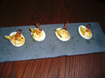 Truffle Deviled Eggs 