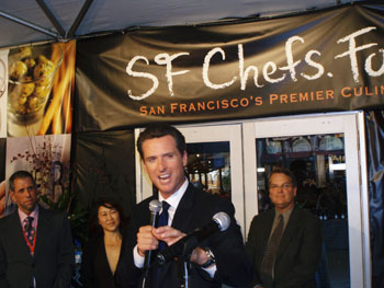 Mayor Gavin Newsom 