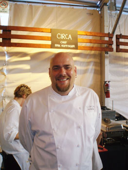 Chef Erik Hopfinger from Circa 