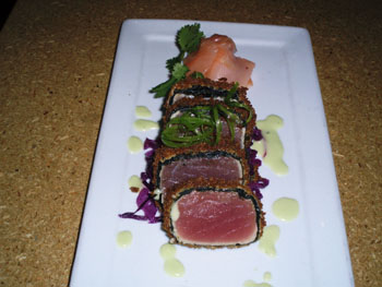 Nori wrapped Ahi Tuna 