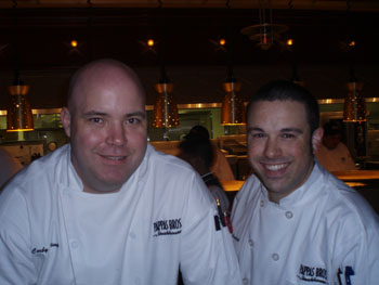 Chef Corby Wimp and Manager Pete Contaldi 