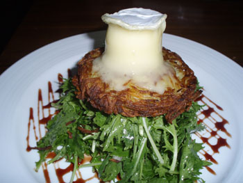 Galette de Pommes de Terre Brie Chaud