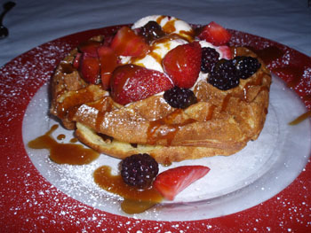 Sour Dough Belgian Waffle 