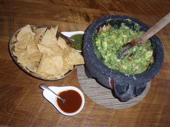 Guacamole en Molcajete