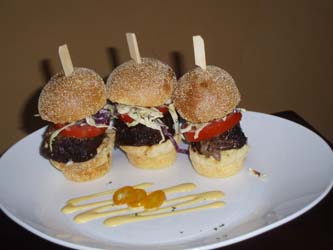 Kobe Beef Short Rib Sliders