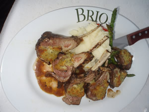 Brio  Lamb Chops