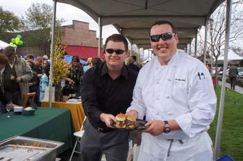 Napa Valley Grille Chef Jason Buckley and GM Jason Mills