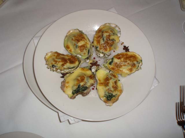 Oysters Rockefeller