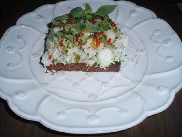 Dungeness Crab Toast