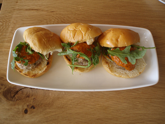 Lamb Meatball Sliders