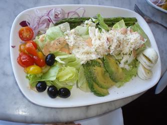 Crab Salad at The Dead Fish