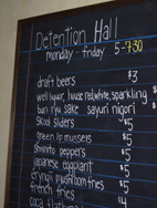 Detention Hall Happy Hour 